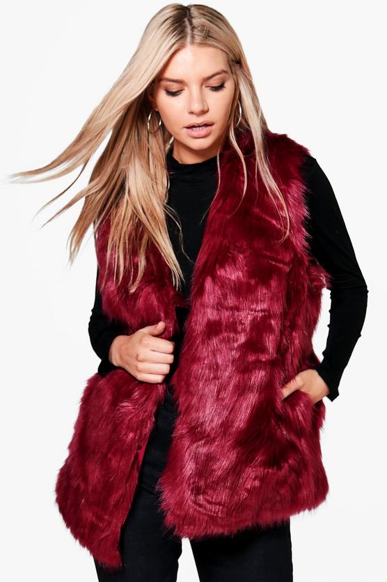 Eve Faux Fur Gilet